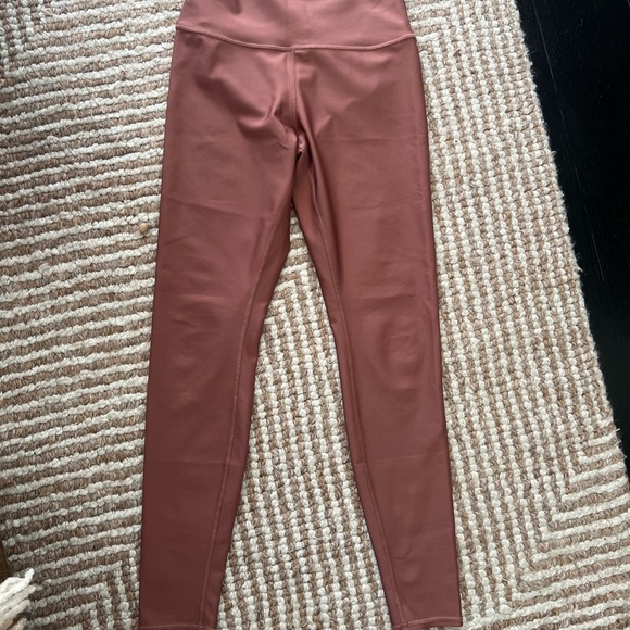 ALO Yoga Dusty Rose Leggings Large - Picture 2 of 3
